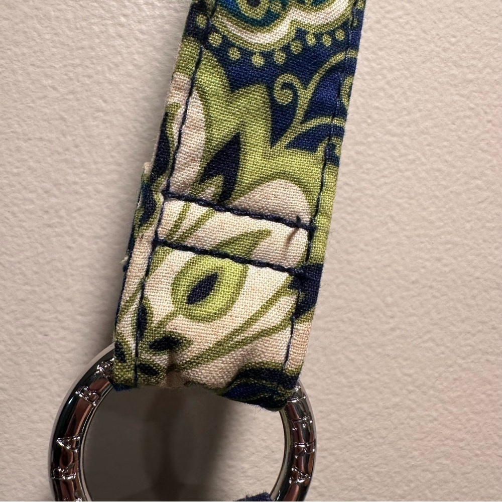 Vera Bradley Rhythm & Blues Aqua Green Hipster Crossbody Bag Retired Paisley EUC - Picture 11 of 15